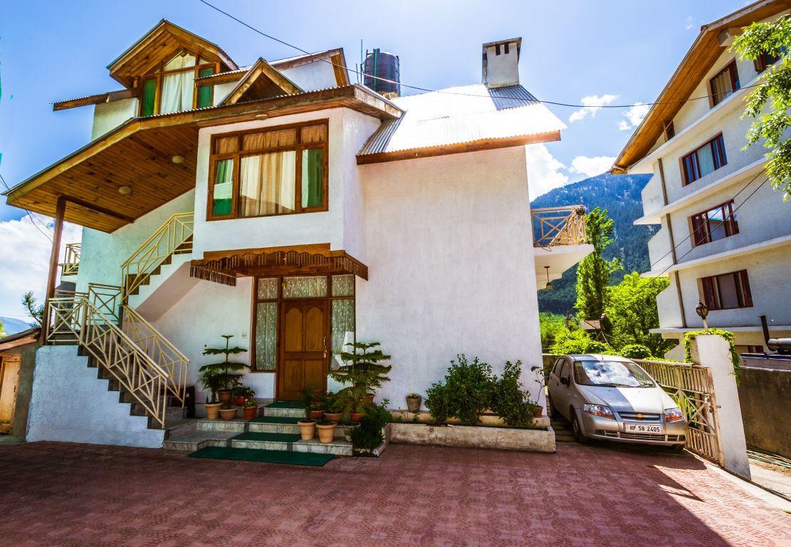 Wood Valley Cottages Manāli Kültér fotó